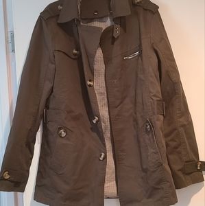 Shirt trench jacket